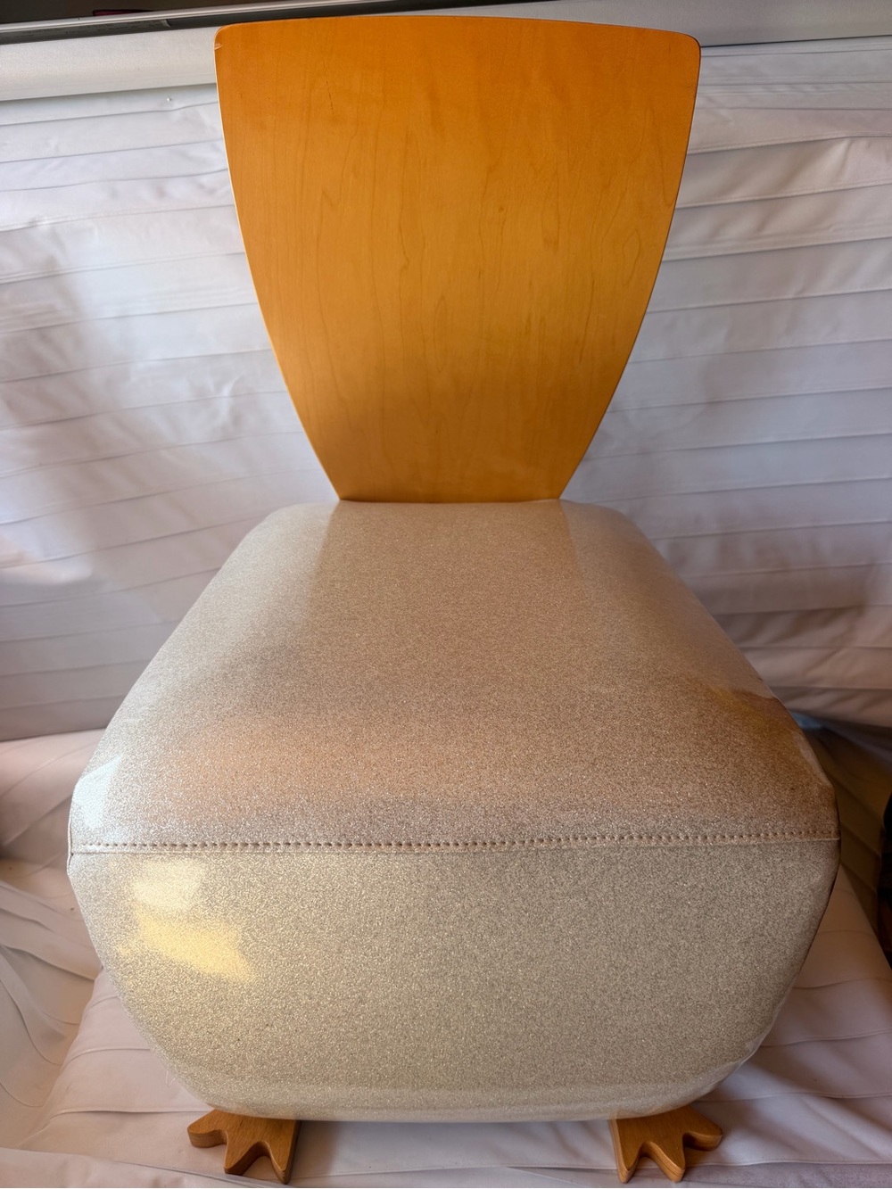 Baby Bobo Chair by Dauphin Wood back and legs
